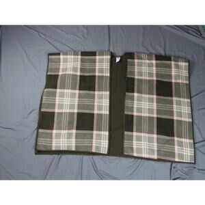 Woolrich Womens Poncho One Size Plaid Tall Unica Reversible
